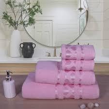 Buy RANGOLI Pack Of 4 Towel Set Century (2 Bath Size 71 x 147 cm