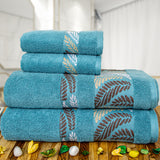 Morgon 470 GSM 100% Cotton 2 Bath & 2 Hand Towel Set
