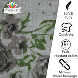 Blossom 450 GSM Cotton Hand Towel Set | 100% Cotton, Super Soft and Absorbent (Pack of 4) - Rangoli
