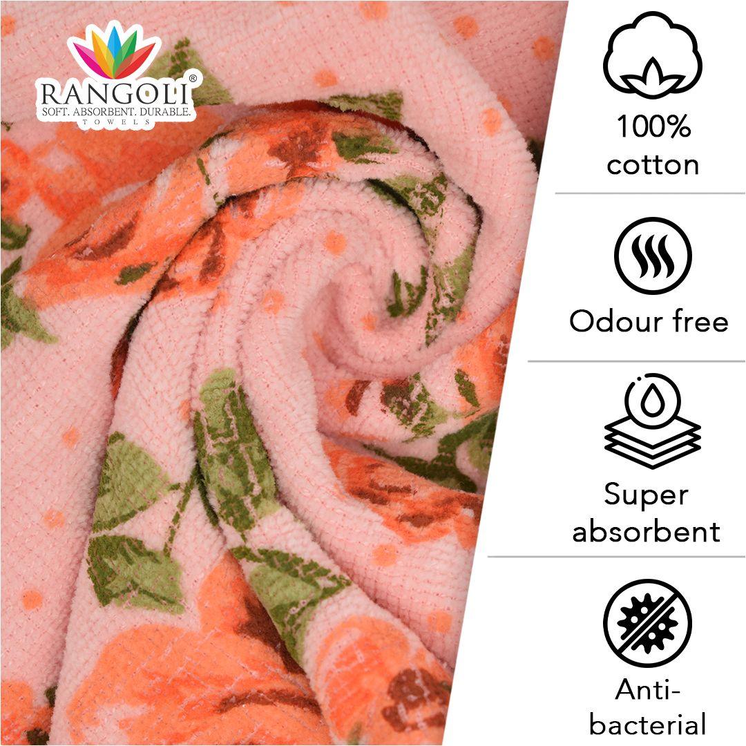 Blossom 450 GSM Cotton Towel Set of 4 - Features