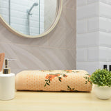 Blossom 450 GSM Cotton Bath Towel - Beige