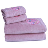Prima Dream 100% Cotton Towel Set of 4 - Purple