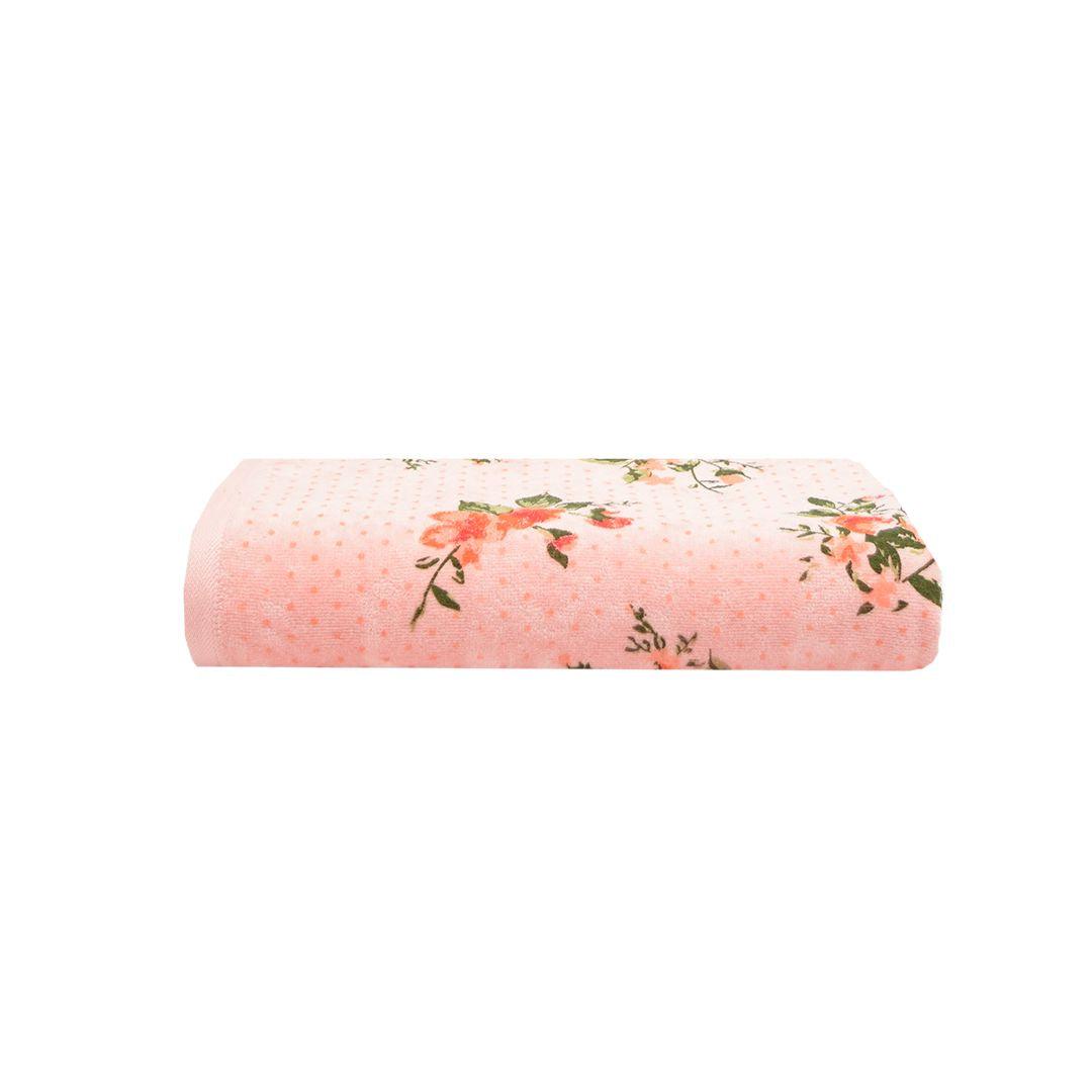 Blossom 450 GSM Cotton Bath Towel - Light Pink