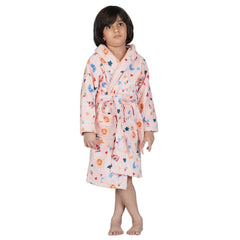 Rangoli Kids Unicorn Cotton Bathrobe 400 GSM for Girls and Boys