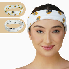 Rangoli Leopard Printed Headbands For Women & Girls