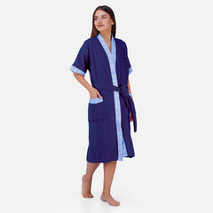 Sakura Women 420 GSM Cotton Bathrobe