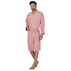 Rangoli Sakura Cotton Adult Bathrobe for Men 420 GSM