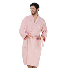 Rangoli Royal Bamboo Bathrobe for Men | Ultra-Soft & Lightweight | 100% Bamboo Fabric | Highly Absorbent, Eco-Friendly & Breathable