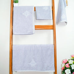 Royal Bamboo 500 GSM Towel Set of 4 | 100% Bamboo (2 Bath Towels + 2 hand Towels) - Rangoli