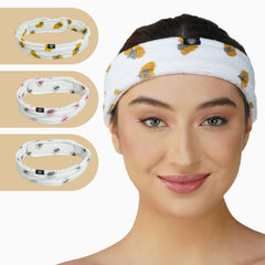 Rangoli Leopard Printed Headbands For Women & Girls