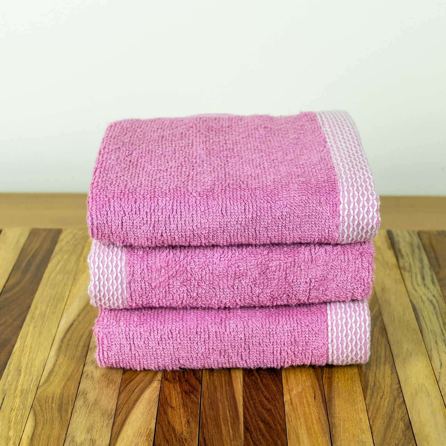 Rangoli  100% Bamboo Face Towel |  Set of 3, 500 GSM