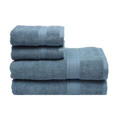 Trio 550 GSM Cotton Hand and Bath Towels Set of 4 - Rangoli