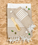 Cotton Bath Towel For Unisex Set of 2, 200 GSM (165L X 85W)