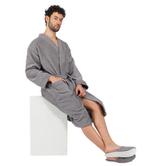 Rangoli Noble Cotton Adult Bathrobe for Men 400 GSM