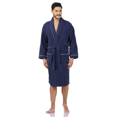 Rangoli Sunshine 500 GSM Cotton Bathrobe For Men