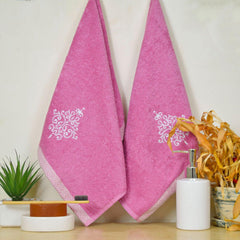 Royal Bamboo 500 GSM Hand Towels | 100% Bamboo, Ultra Soft, Highly Absorbent Eco-Friendly Towels - Rangoli