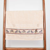 Royal Designed Rajvanshi 440 GSM Cotton Bath Towel - Rangoli