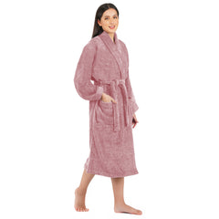 Canningvale  550 GSM Cotton Bathrobe  for Women