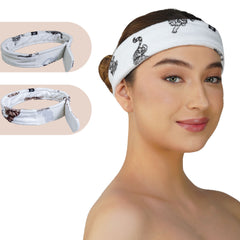 Rangoli Jaguar Printed Headbands For Women & Girls