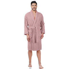 Rangoli Sunshine 500 GSM Cotton Bathrobe For Men