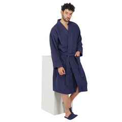 Rangoli Noble Cotton Adult Bathrobe for Men 400 GSM