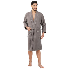 Rangoli Sunshine 500 GSM Cotton Bathrobe For Men