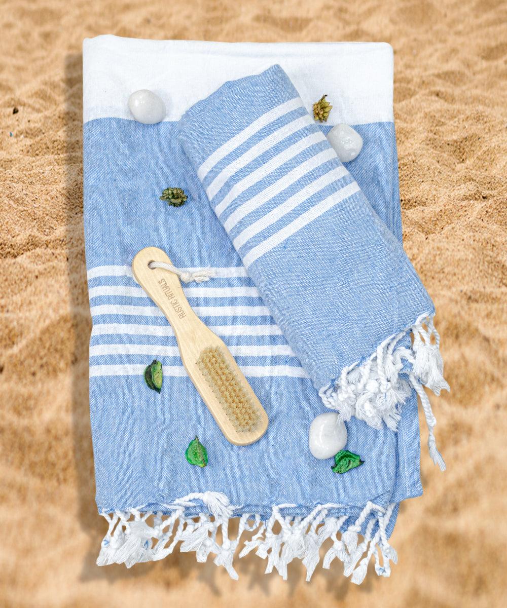 Cotton Bath Towel For Unisex Set of 2, 200 GSM (165L X 85W)