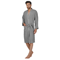 Rangoli Sakura Cotton Adult Bathrobe for Men 420 GSM