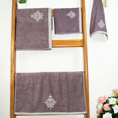 Royal Bamboo 500 GSM Towel Set of 4 | 100% Bamboo (2 Bath Towels + 2 hand Towels) - Rangoli