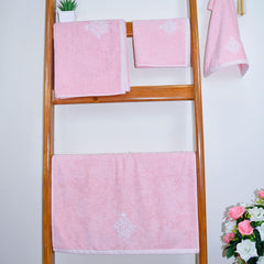 Royal Bamboo 500 GSM Towel Set of 4 | 100% Bamboo (2 Bath Towels + 2 hand Towels) - Rangoli