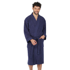 Rangoli Noble Cotton Adult Bathrobe for Men 400 GSM