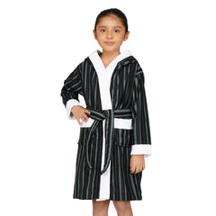 Rangoli Tonal 100% Cotton  Hooded Kids Bathrobe 400 GSM for Gils and Boys