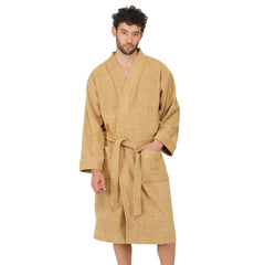 Rangoli Noble Cotton Adult Bathrobe for Men 400 GSM