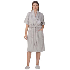 Rangoli Royal Bamboo Bathrobe for Women - Rangoli