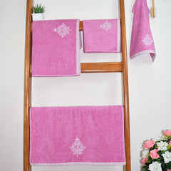 Royal Bamboo 500 GSM Towel Set of 4 | 100% Bamboo (2 Bath Towels + 2 hand Towels) - Rangoli