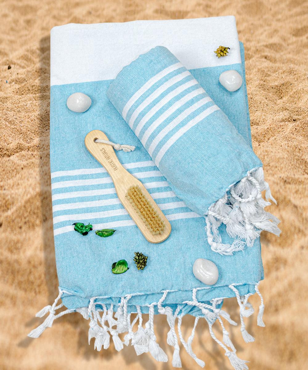 Cotton Bath Towel For Unisex Set of 2, 200 GSM (165L X 85W)