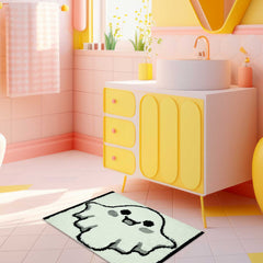 Rangoli Super Soft  Kids Rug (40x60 cm) Microfiber 2500 GSM Door Mat Super Absorbent Anti Skid Mats for Bathroom/Bedroom/Kitchen/Door Mat/Floor Mat