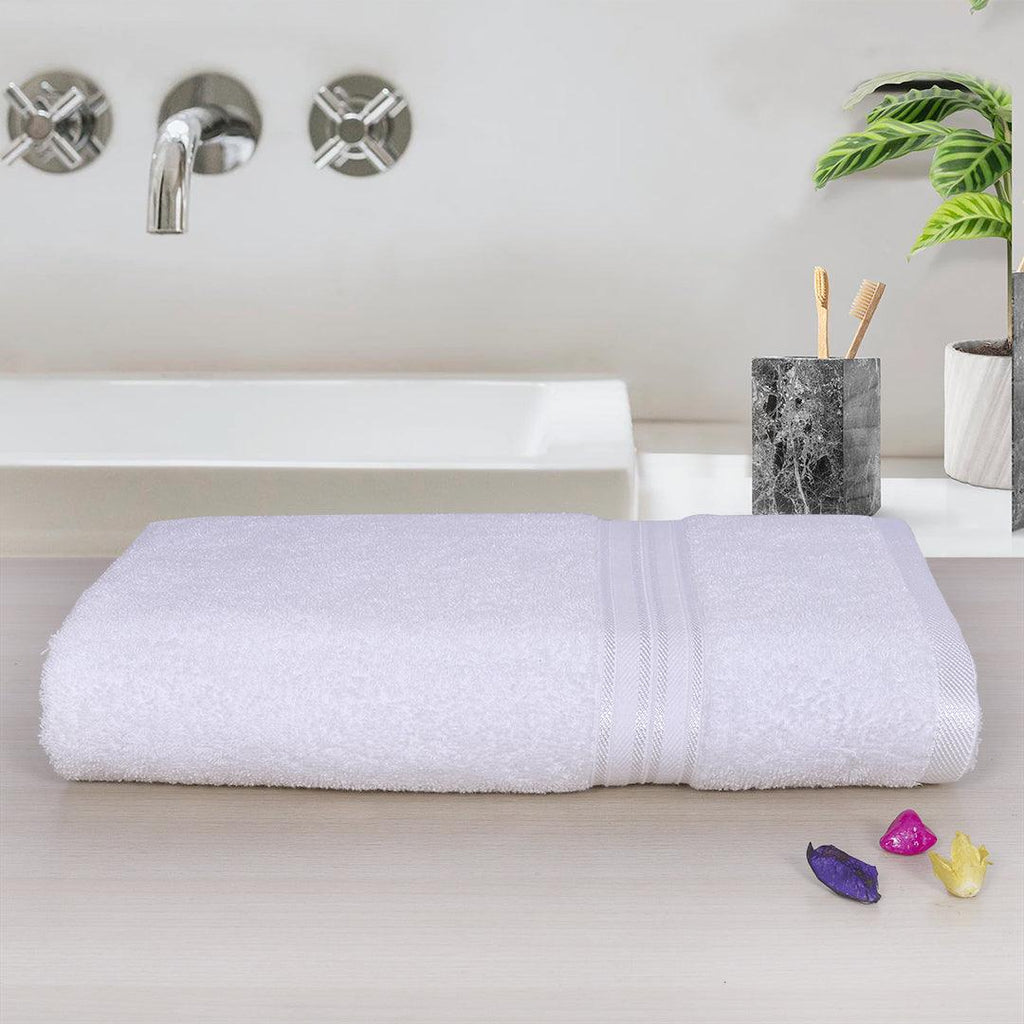 Super Comfy 100% Cotton Bath Towel | Ultra Soft, Lightweight and Quick ...