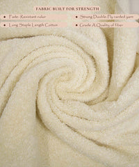 Rangoli Hygra Earthly Egyption Cotton 610 GSM Plush Luxurious Bath Towel (70 x 145 cm)