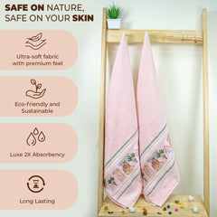 Regal 460 GSM Bath Towels Set Of 2 | Ultra Soft & Highly Absorbent Towels