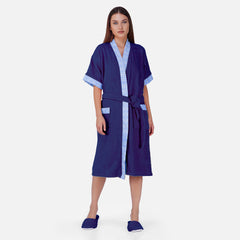 Sakura Women 420 GSM Cotton Bathrobe