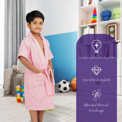 Rangoli Kids Mini Noble Cotton Bathrobe 400 GSM for Girl and Boys