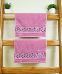 Rangoli Victoria 100% Cotton Bath Towel Set of 3 | Ultra Soft, Super Absorbent Luxurious Towels