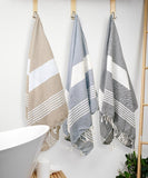 Cotton Bath Towel For Unisex Set of 6, 200 GSM (165L X 85W)