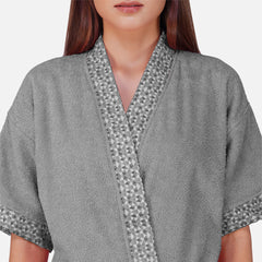 Sakura Women 420 GSM Cotton Bathrobe