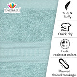 Trio 550 GSM Cotton Hand and Bath Towels Set of 3 - Rangoli