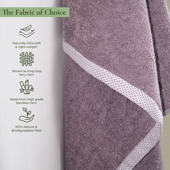 Royal Bamboo 500 GSM Hand Towels | 100% Bamboo, Ultra Soft, Highly Absorbent Eco-Friendly Towels - Rangoli