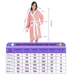 Rangoli Noble Kids Cotton Bathrobes 400 GSM for Girls and Boys