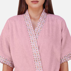 Sakura Women 420 GSM Cotton Bathrobe