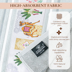 Regal 460 GSM Hand Towel Set Of 2 | Ultra Soft & Highly Absorbent Towels